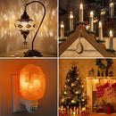 GobekUsa Dimmable LED Night Light Bulbs: E12 E14 Base, 0.5W, Warm White 2700K