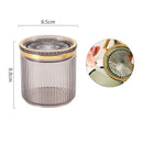 GobekUsa Acrylic Seasoning Jar Set with Tray - Kitchen Storage Organizer