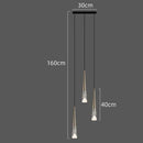 GobekUsa LED Rain Drop Chandelier Staircase Pendant Light - Nordic Design Island Hanging Lamp