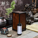 GobekUsa Hedge Stone Candle Holder: Ancient Decorative Amber Table Lamp
