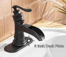 GobekUsa 6 inch Deck Plate for Bathroom Faucet, Sink Mounting Escutcheon 4014