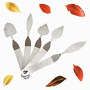 GobekUsa Chocolate Leaf Knife Fondant Tool: Stainless Steel Cake Decoration & Baking Accessory