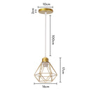 GobekUsa Iron Frame Pendant Chandelier for Modern Indoor Lighting