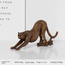 GobekUsa Leopard Statue Decoration - Modern Home Office Decor-Gifts