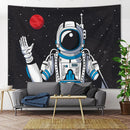 GobekUsa Futuristic Astronaut Tapestry Wall Hanging - Boho Room Decor for Hip Beach Vibe