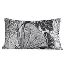 GobekUsa Jungle Plant Raccoon Embroidered Throw Pillow Cover for Couch Sofa Bed