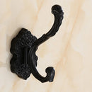 GobekUsa Antique Bronze Wall Hooks, Clothes Towel Coat Robe Metal Hanger Rack