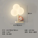 GobekUsa Kids Room LED Animal Wall Lamps - Monkey Rabbit Cloud Design