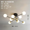 GobekUsa Glass Ball LED Chandelier Ceiling Light for Living Room and Kitchen