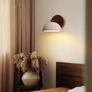 GobekUsa Canopy LED Wall Light Yellow Travertine Modern Iron Bedside Lamp