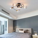 GobekUsa Glass Ball LED Chandeliers for Room Pendant Lights
