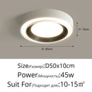 GobekUsa LED Ceiling Lights: Modern Dimmable Square Circular Lamps for Bedroom, Aisle, Home Lighting