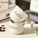 GobekUsa Ceramic Measuring Cups Set | Precise Kitchen Tools for Espresso and Milk Extraction