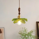 GobekUsa Copper Wood Glass LED Pendant Lamp - French Minimalist Design for Home Decor