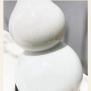 GobekUsa Gourd Crystal Sculpture Metal Plant Statues Home Decoration