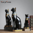 GobekUsa Bastet Cat Goddess Statue Figurine for Home Office Decoration Gift