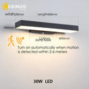 GobekUsa Dusk Dawn Motion Sensor Outdoor Wall Light Modern Sconces for House Garage Balcony