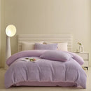 GobekUsa 2024 Winter Fleece Bedding Set King Queen Twin Double Duvet Cover Kit