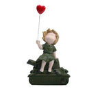 GobekUsa Balloon Girl Tank Art Figure Resin Statues Collection for Interior Decor