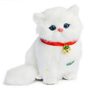 GobekUsa Cat Dog Plush Ornaments Dolls for Home Decor & TV, Realistic Pet Figurines
