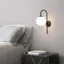 GobekUsa Glass Ball LED Wall Light for Living Room Bedroom Staircase Corridor