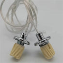 GobekUsa G9 Ceramic Lamp Thread Holder with Cable Lead - 2PCS