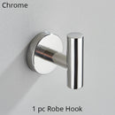 GobekUsa Bathroom Hardware Set Shelf Paper Holder Hook Towel Rack Ring Bath Accessories