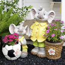 GobekUsa Elephant Garden Decoration | Creative Animal Flower Pots for Kindergarten and Outdoor Decor