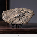 GobekUsa Dinosaur Fossil Resin Craft Figurine | Home Office Sculpture Decoration