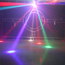 GobekUsa 16*3W RGBW Laser Football Light Strobe Beam Projector DJ Disco Moving Head