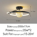 GobekUsa Blue Star LED Pendant Light for Home Decor