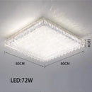 GobekUsa Crystal LED Ceiling Chandelier: Modern Dimmable Lighting Fixture for Stylish Home Decor