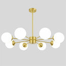 GobekUsa Glass Ball Pendant Lights: Modern LED Hanging Lamp for Home, Restaurant, Bar, and Cafe