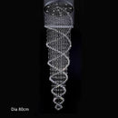 GobekUsa LED Chandelier for Bedroom Staircase Home Decor Luxury Hotel Lighting