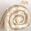 GobekUsa Double Layered Soya Fibre Filling Quilt: Soft, Breathable, Grade A Maternal and Child Comforter