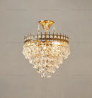 GobekUsa Crystal Chandelier: Modern Luxury Lighting for Dining, Bedroom, and Living Room