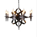 GobekUsa Iron Pendant Light for Living Room Bar Restaurant Home Decor