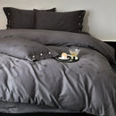 GobekUsa Egyptian Cotton Bedding Set Queen King Bed Linens Duvet Cover Pillowcase