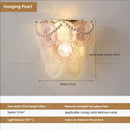 GobekUsa Luxe Crystal Glass Wall Lamp for Aisle, Living Room, Bedroom & Corridor Lighting