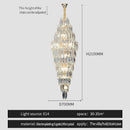 GobekUsa Crystal Chandelier for Luxe Modern European Villa Decor