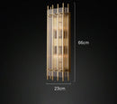 GobekUsa Gold Double Layer Ring Crystal Pendant Light for Bedroom Dining Living Room
