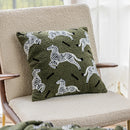 GobekUsa Embroidered Jacquard Luxury Pillow Cover - Retro Light Luxury Cushion Cover