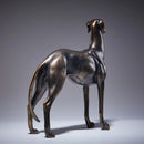 GobekUsa Greyhound Dog Figurine Resin Home Decor Handicrafts