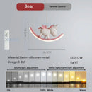 GobekUsa Kids Unicorn Pendant Lamps White Bear Pink Elephant Chandeliers