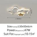 GobekUsa LED Chandeliers Modern Indoor Lighting Dimmable Luster Fixture for Home Decor