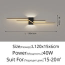 GobekUsa LED Wall Lamp: Modern Long Strip Design for Aisle, Bedroom, Closets - Indoor Sconces Lighting