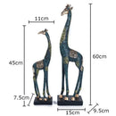 GobekUsa Giraffe Resin Statue Ornament Desk Decoration Room Aesthetic Decor