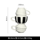 GobekUsa Cartoon Folding Cup Vase Ceramic Flowerpot with Handle - Home Decor & Handicrafts