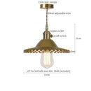 GobekUsa Glass Flounce LED Pendant Light - Stylish Nordic Design