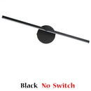 GobekUsa Linear LED Wall Lamp with Switch, 300° Rotation, 41CM, Nordic Minimalist Design